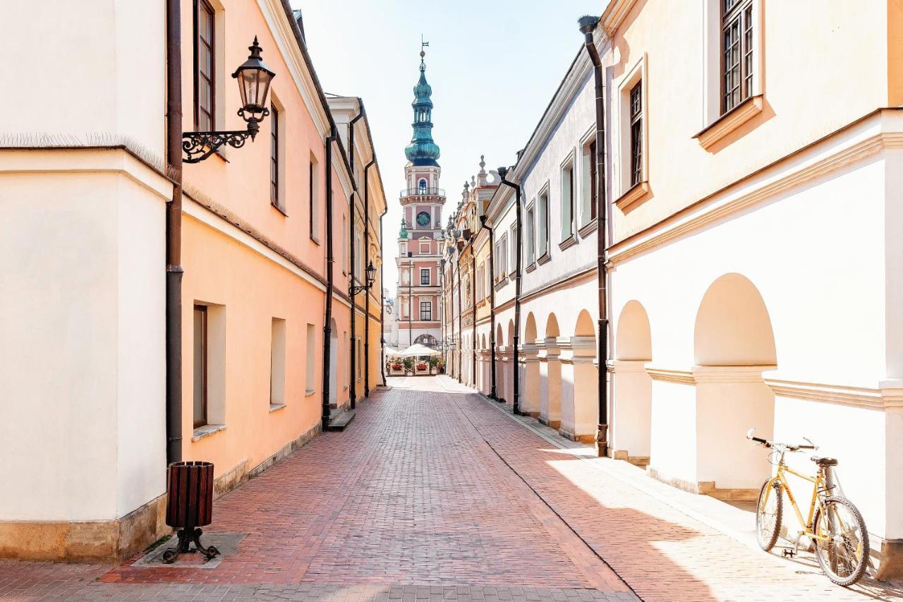 Apartament Turkusowy Zamość Kültér fotó