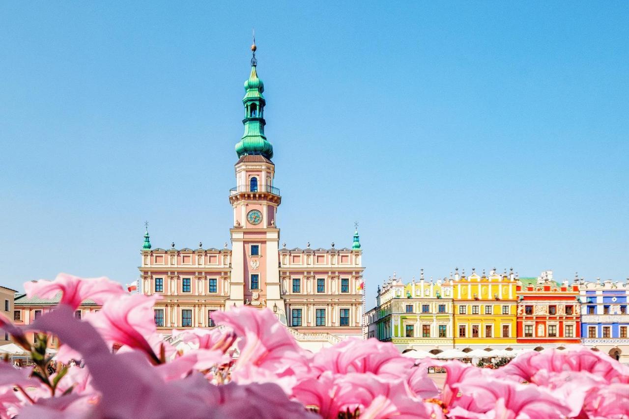 Apartament Turkusowy Zamość Kültér fotó